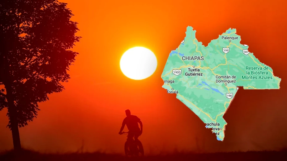 Municipios de Chiapas temperaturas máximas