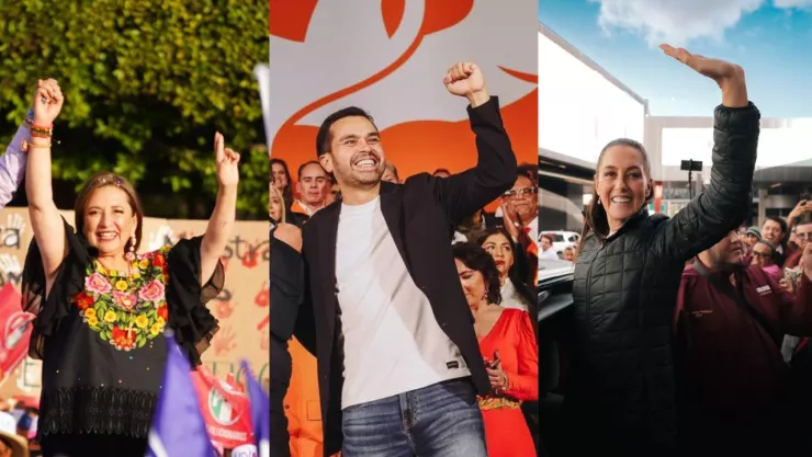 ¿Dónde empezarán sus campañas los candidatos presidenciales?