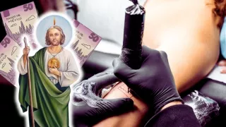 La fe plasmada en la piel: cuánto pagarás por un tatuaje de San Judas