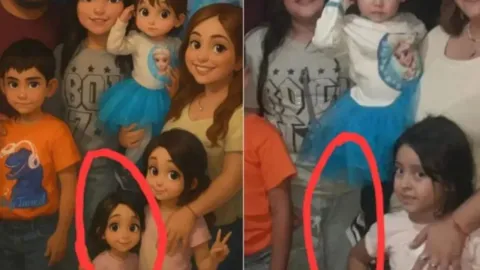 Fantasma en fotografía hecha con Inteligencia Artificial al estilo Studio Ghibli