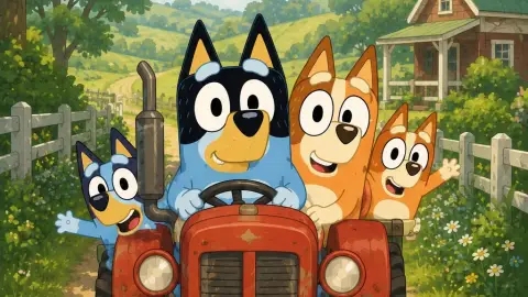 Plim Plim y Bluey