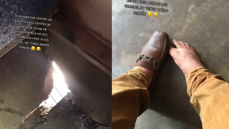Pierde zapato en Veracruz