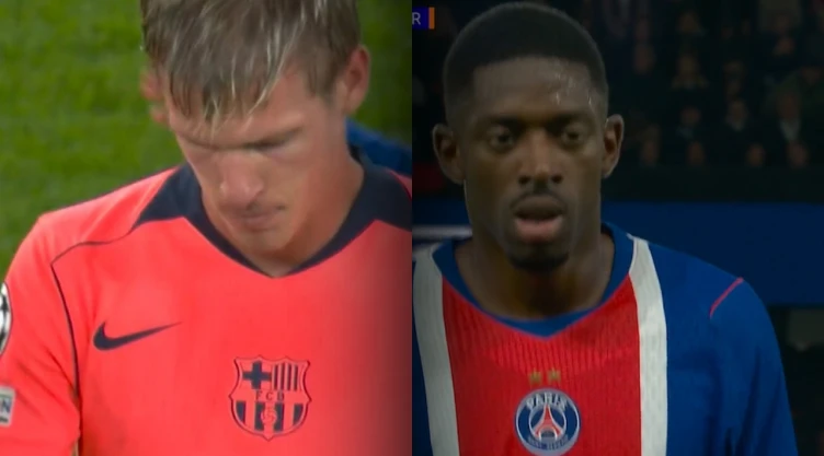 ¡ÚLTIMA HORA! PSG y Barcelona pierden a sus estrellas: Dembélé y Dani Olmo salen lesionados