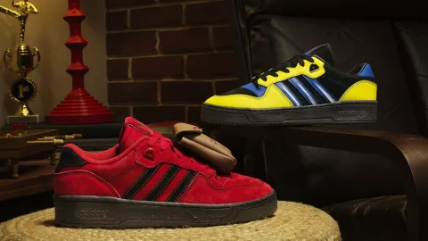 Cómo son los modelos de los tenis Adidas de Deadpool y Wolverine