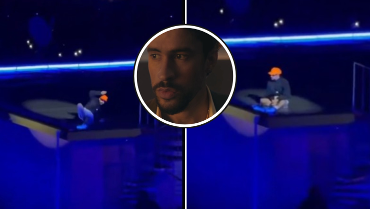 bad bunny caída memes