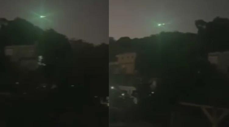 Meteorito en el cielo dominicano