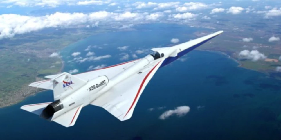 NASA avión supersónico