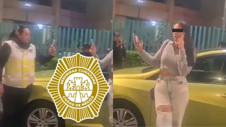 Denuncian a “Lady Cerda” por discriminación tras insultar a policía en alcoholímetro de CDMX