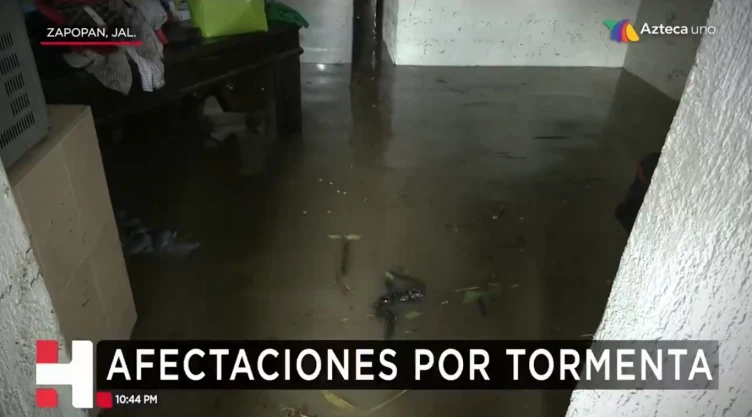 Lluvias provocan daños en varios estados de México