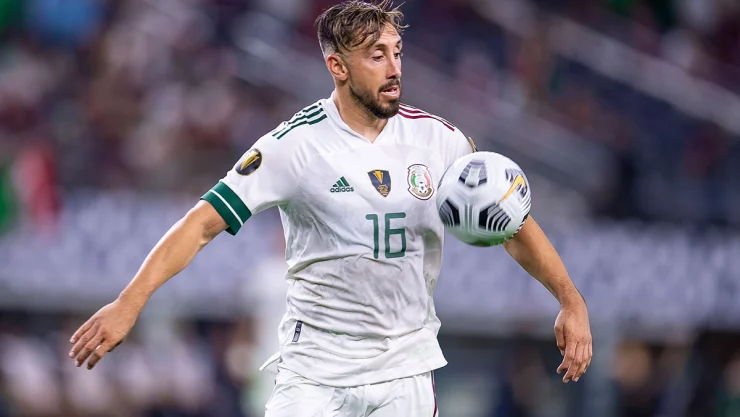Héctor Herrera con la Selección Azteca
