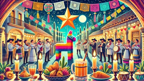 ¿Qué no puede faltar en una posada? Comida, bebidas, oraciones, letanías y todo lo que necesitas
