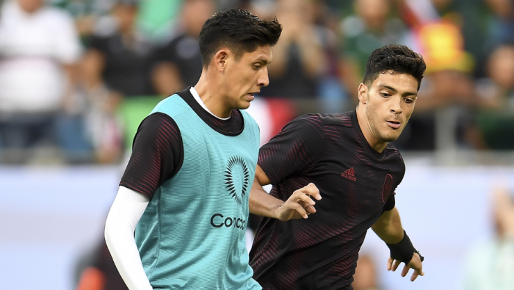 Edson Álvarez y Raúl Jiménez