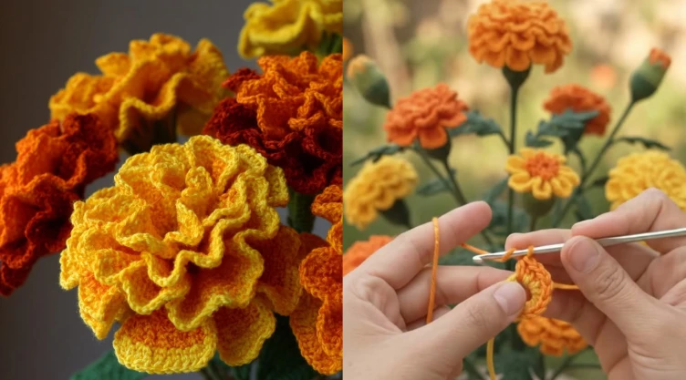 flores de cempasúchil