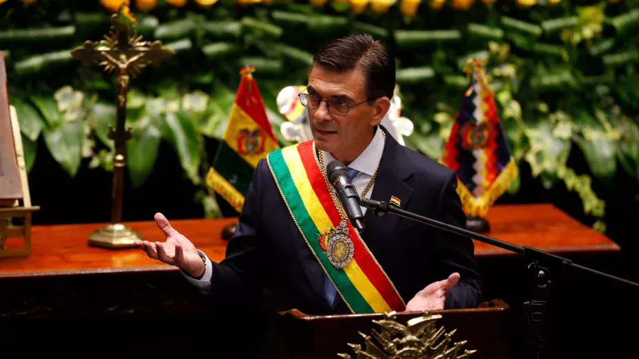 BOLIVIA-ASUNCIÓN PRESIDENCIAL