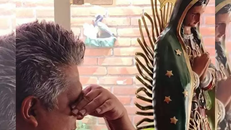 ¿Se viene un milagro_ Así se ve la Virgen de Guadalupe que llora sangre en Morelia.jpg