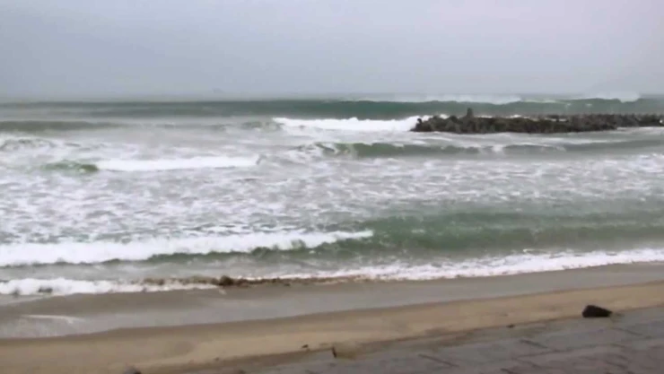 Playa en Japón