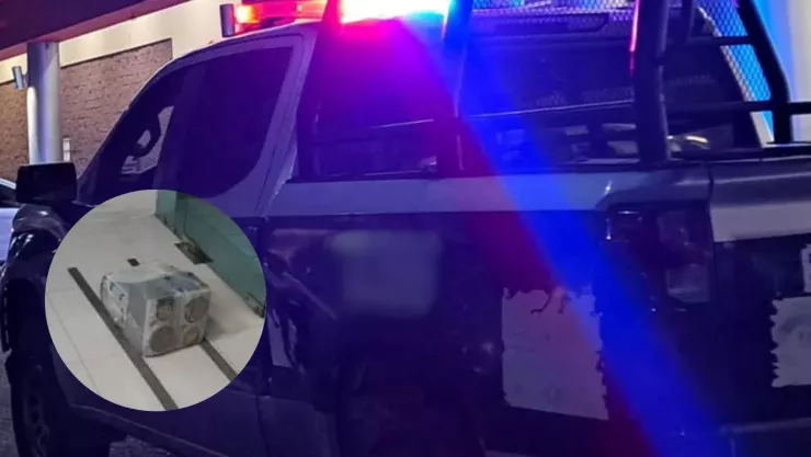 Arrojan bocinas emplayadas en clínica de Culiacán