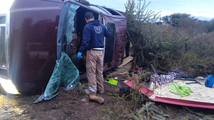 Se accidentan trabajadores de San Luis de la Paz.