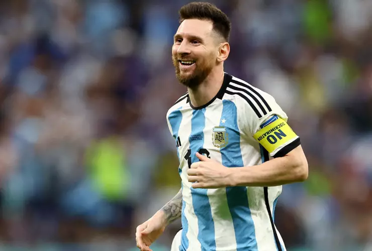 Lionel Messi, jugador de Argentina