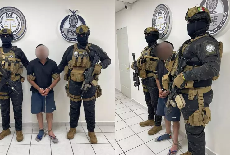 Detienen a presunto asaltante de banco en Culiacán