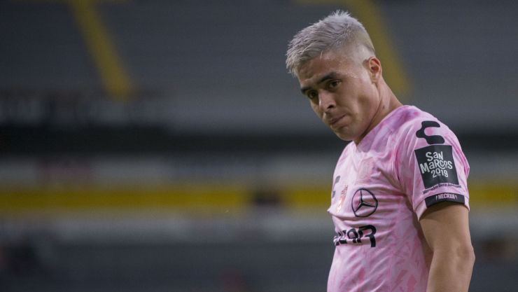 Brian Fern&aacute;ndez, exjugador del Necaxa