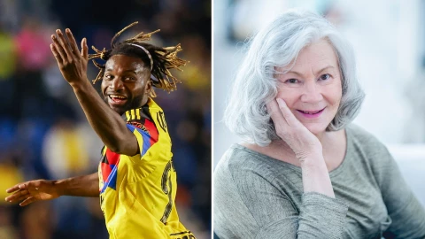 El gesto de Saint-Maximin con una abuela del América