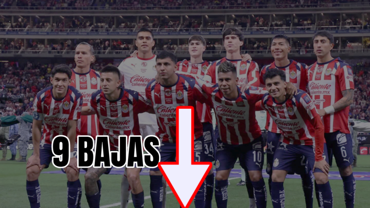 De no creer: Chivas podría perder hasta 9 jugadores tras su gran racha en el Clausura 2026