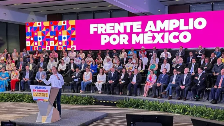 Frente amplio por México define método de elección para candidato presidencial rumbo a elecciones 2024