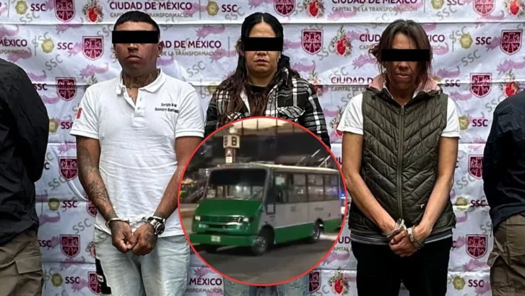 Caen 3 extorsionadores de “Los Negros"; cobraban piso a choferes en Indios Verdes