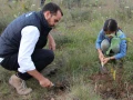 Roberto Ruiz de Azteca Noticias fue con su pequeña al evento