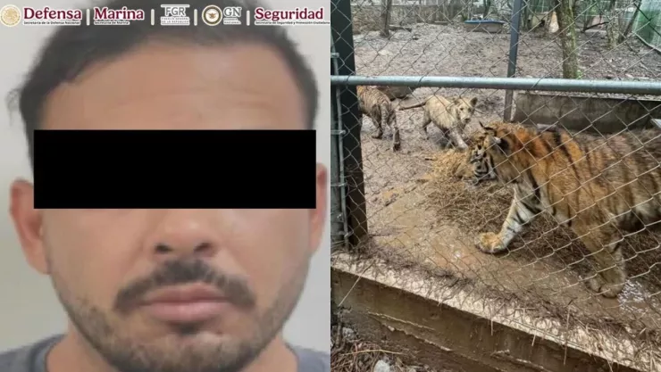 Detienen a operador de huachicol fiscal en Nuevo León.