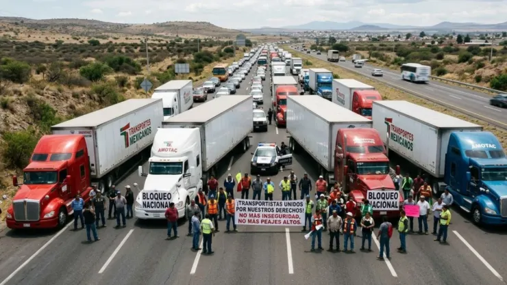 ¿Qué se sabe del megabloqueo carretero de hoy 6 de abril de 2026?