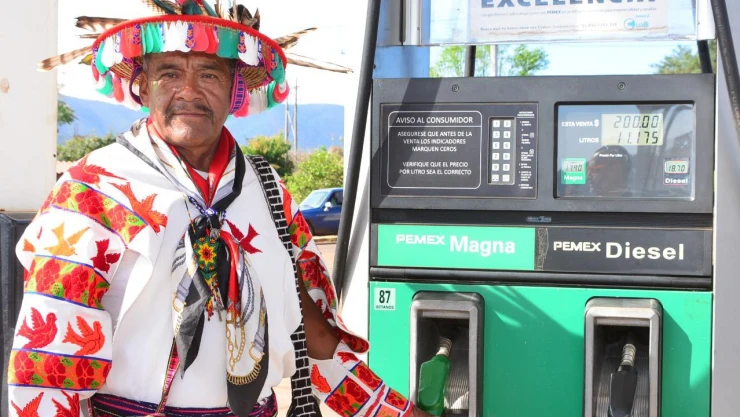 gasolinera indigenas