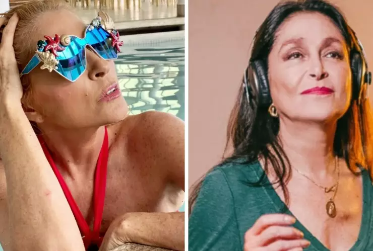 Daniela Romo y Yuri en el Vive Latino 2025.