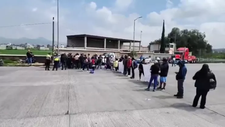 Bloqueo en caseta San Marcos hoy 1 agosto 2025.