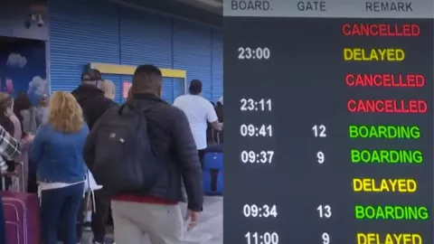 Cancelan vuelos de Tijuana por la neblina en el Aeropuerto hoy 17 de octubre 2023