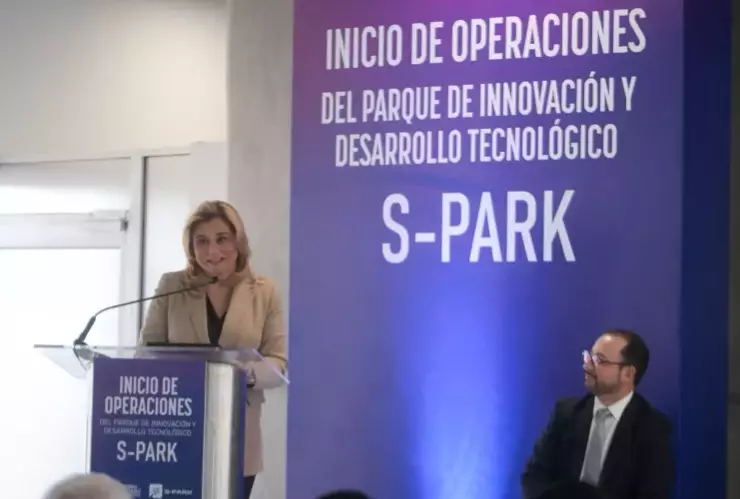 maru campos inaugura parque de operaciones S-PARK