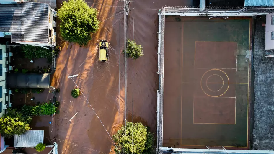 Brasil Sao Paulo Inundaciones CBF 2024