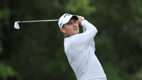 Emiliano Grillo durante la segunda ronda del RBC Heritage