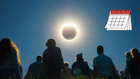 Este es el Número de eclipses que habrá este 2025 y podrán ser vistos en México y Aguascalientes