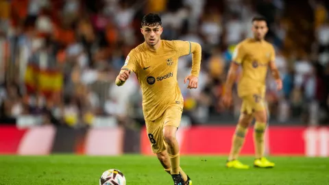 Pedri, delantero del Barcelona