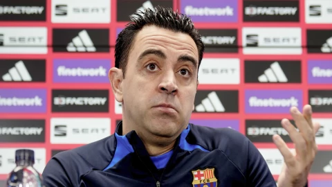 Xavi Hern&aacute;ndez, t&eacute;cnico del Barcelona