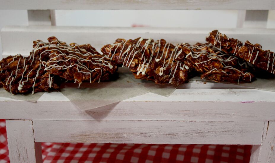 Galletas de chocolate y avellana