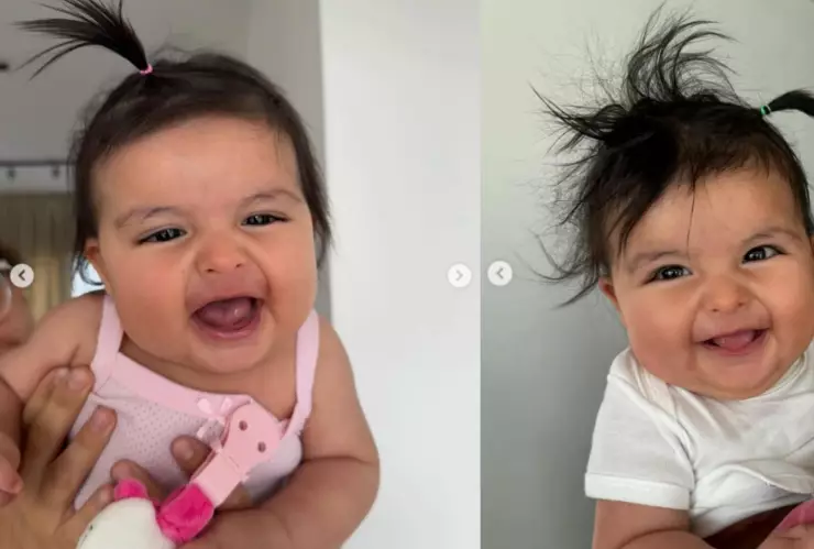 Inti, hija de Christian Nodal y Cazzu.