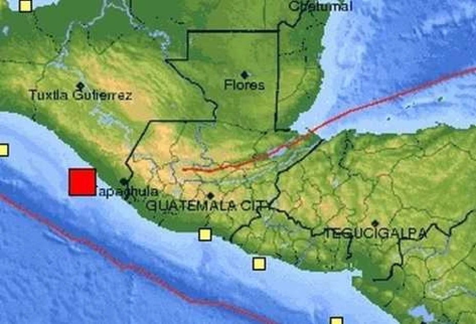 Un sismo de 5.7 grados Richter con epicentro en Chiapas ocurrió este viernes, informó el Servicio Sismológico Nacional (SSN).