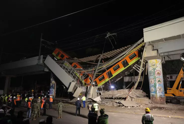 Metro CDMX colapso Linea 12