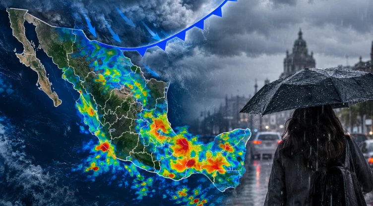 ¿Dónde habrá lluvias hoy 4 de octubre? Frente frío 1 provocará tormentas intensas en estos estados