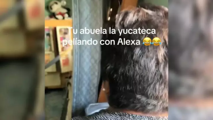 ¿Alexa Grinch? Abuelita yucateca se viraliza por pelear con la bocina inteligente