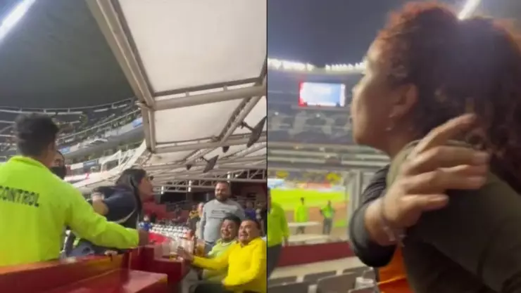 VIDEO_ Mujeres se agarran a golpes tras derrota del América