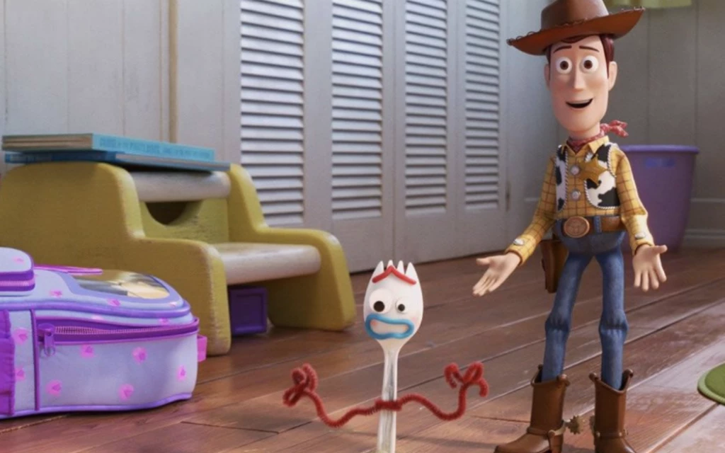 forky de toy story 4 aparecio en walle